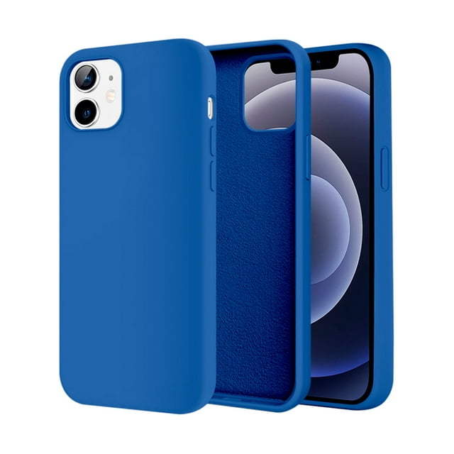 Funda de Protección para iPhone 12 - Sovico - Silicón con Forro de Microfibra