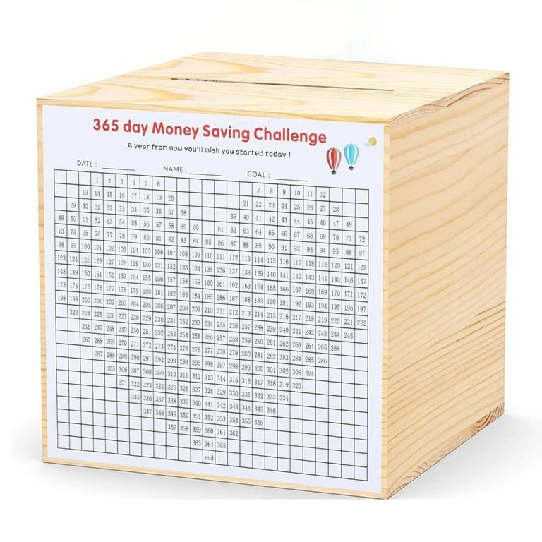 即購入OK★ボックス付き★100days savings challenge 即購入OK☆ボックス付き☆100days savings challenge