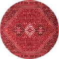 thumbnail image 1 of Ahgly Company Indoor Round Persian Red Traditional Area Rugs, 7' Round, 1 of 4