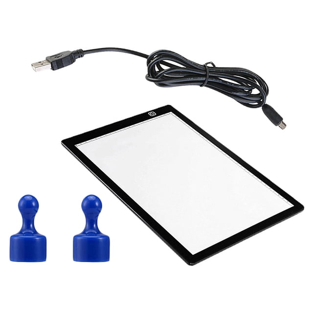 YSNOOWE led tracing pad Light Box Board designed for 2D Animation Tool in Black with Energy Saving 1 Set
