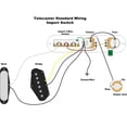 thumbnail image 3 of Pre-Wired Loaded 3 Way Switch Control Plate For Telecaster Style Guitar 3 Way Wired Loaded Prewired Control Plate Control Pots, 3 of 9