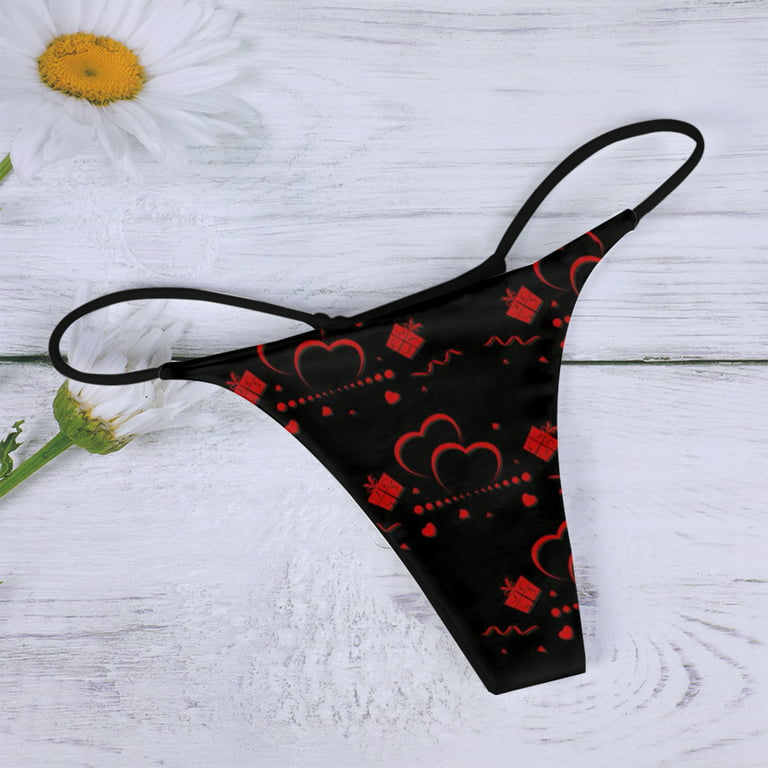  Valentines Day Stretch Panties for Women Graphic