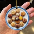 thumbnail image 3 of Brigadeiro Brazilian Dessert Balls Sweet Treat Lovers Christmas Ornament, Foodie Gift for Kitchen, Chef Cooking Food Novelty Xmas Ornament (Flat Printed Ceramic, NOT 3D), 3 of 3