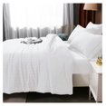 thumbnail image 5 of TiaGOC White Queen Comforter Set Seersucker 7 Pieces, All Season Luxury Bed in a Bag for Bedroom, Bedding Set with Comforters, Sheets, Pillowcases & Shams, 5 of 6