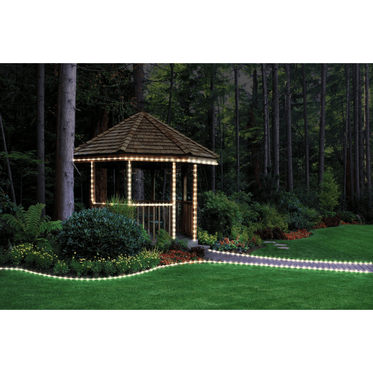 16 FT LED Rope Light Warm White, Connectable, Waterproof, Indoor/Outdoor Use, Backyards, 360° Directional Shine, Decoration, Party, Landscape, Weddings, Christmas Décor, RV 16 FT LED Rope Light Warm White, Connectable, Waterproof, Indoor/Outdoor Use, Backyards, 360° Directional Shine, Decoration, Party, Landscape, Weddings, Christmas Décor, RV