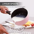 thumbnail image 3 of Nonstick Saucepan Set with Glass Lid, 1Qt & 2Qt for Home Kitchen, 3 of 6