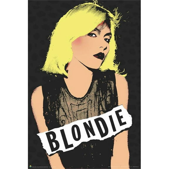 Blondie Pop Art Poster 24-by-36 Inches