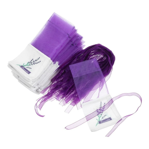 HONMEET Empty Sachet Bags Lavender Sachet Bags Cloth Storage Drawer 60pcs