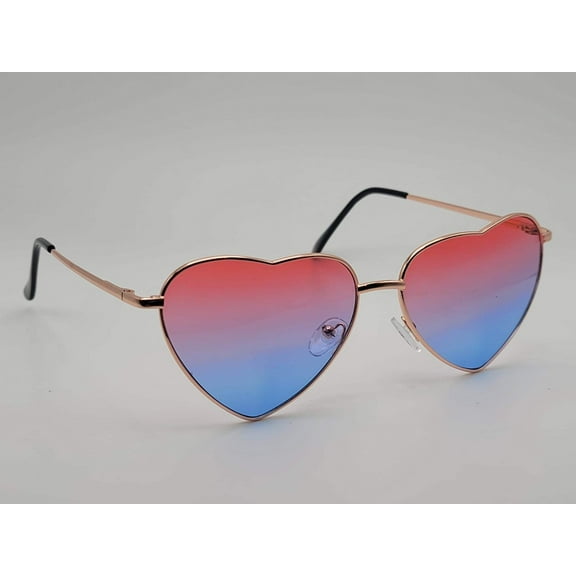 Lb diamond - Heart Shape Heart Sunglasses Retro Vintage Boho