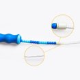thumbnail image 2 of 1 Pack Soft Beaded Jump Rope,Adjustable Tangle - Free Segmented Fitness Skipping Rope for Men, Women and Kids Keeping Fit,Training, Workout and Weight Loss - 9 Feet, 2 of 5