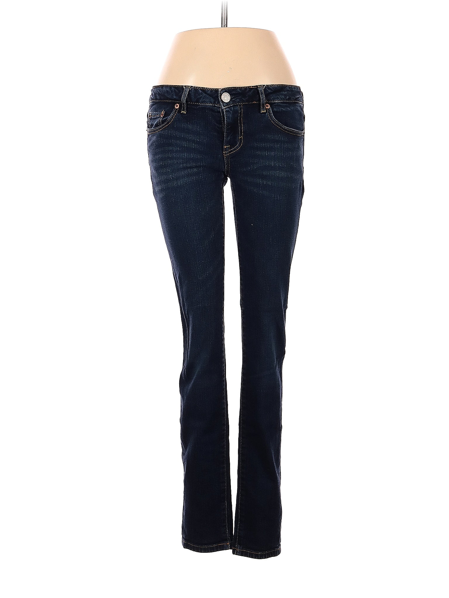 Juniors Aeropostale Womens Ashley Ultra Floral Skinny Fit Jeans 404 13/14x32 