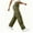 Army Green(Womens Pants), variant on ZHYou Womens Cargo Pants,High Waist,Multi Pockets,Baggy Fit,Casual,Fashion,Work Pants,Durable Stretchy Pull On Trousers,Army Green,Size S