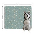 thumbnail image 3 of Reversible Washable Dog Mats with Dual-Sided Flower Prints, 2-Pack Training Pads with Leak-Proof Construction and Reinforced Stitched Edges, 3 of 8