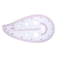 thumbnail image 4 of 10 Piezas de Reg Métrica Francesa, Herramientas de Costura de Plástico, Reg de Medida para Coser Suministros de Costura, 10 Esti Sunnimix Regla de curva francesa, 4 of 8