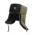 thumbnail image 1 of QualitChoice Russia Winter Hat Snow Cap For Men Warm And Fashionable Providing Warmth And In Cold type+2, 1 of 6