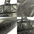 thumbnail image 5 of Pre-Owned Chanel Coco Cocoon Tote Bag Hand Leather Lambskin Black 13 Series CHANEL (Good), 5 of 6