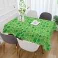 thumbnail image 5 of Coolnut Saint Patrick Clover Shamrock Tablecloth Rectangle Colorful Table Cloth Large Square Table Cover for Dining Kitchen Party 54"x72" Decor Gift, 5 of 7
