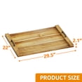thumbnail image 5 of SpaceAid Noodle Board Stove Kitchen Cover with Handles, Stove Top Covers Cover, Natural Acacia, 5 of 7