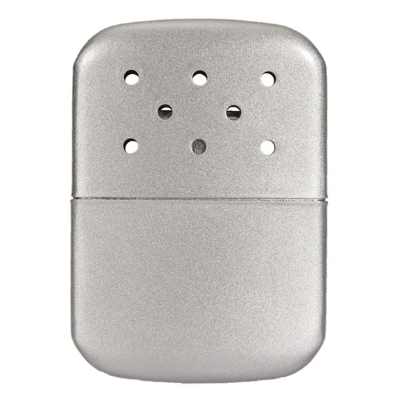 Portable Metal Hand Warmer Mini Pocket Gasoline Warmer with Pouch