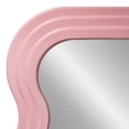 thumbnail image 2 of Espejo pedestalSmartdeco ondas color rosa, 2 of 4