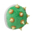 thumbnail image 1 of Soft 12" Green Bowser Koopa Troopa Backpack Turtle Shell Yellow Spiked Soft Stuffed Cartoon Cute Turtle Costume Backpack Tortoise Shell Bag Toys, 1 of 1