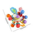 thumbnail image 2 of BUTOMKY Baby Montessori Sensory Teething Toy - BPA-Free Chew Teether for Teething Relief, Educational Developmental Toy for 0-3-6-9-12-18 Months Newborns & Infants, 2 of 7
