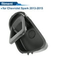 thumbnail image 4 of Mango de puerta interior del lado del conductor delantero para Chevrolet Spark 2013-2015, mango de puerta interior No.95233441, gris oscuro, 1 Pc, 4 of 6