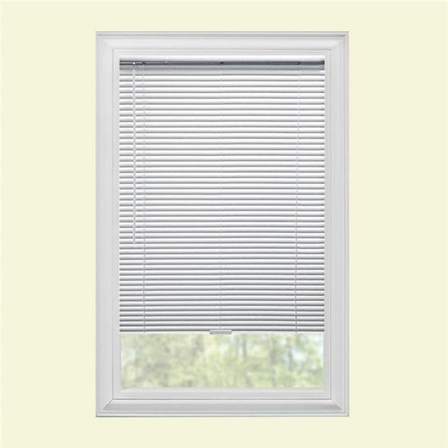 Store en Vinyle Sans Cordon de 2 Po, Blanc - 60 x 64 Po