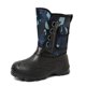 thumbnail image 1 of Botas de nieve de algodón acolchado de terciopelo de invierno para hombre, botas de nieve cruzadas, cinturón impermeable, clavos de acero, zapatos de pesca cálidos y fríos, 1 of 3