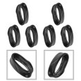 thumbnail image 3 of 6Pcs Watchband Ring Genuine Leather Watchband Loop Flexible Watch Strap Ring Watch Loop, 3 of 7