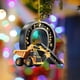 thumbnail image 5 of 26 Letters Building Vehicle Christmas Decorations Christmas Tree Pendants, 5 of 5