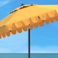 thumbnail image 5 of SAFAVIEH Venice 11' Market Crank Round Umbrella, Yellow, 5 of 6