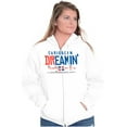 thumbnail image 4 of Dominican Republic Caribbean Dream DR Zip Up Hoodie Men's Women's Brisco Brands M, 4 of 5