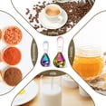 thumbnail image 5 of Stainless Steel Coffee Scoop 4-piece set (1 Tbsp, 2 Tbsp) Durable Tablespoon, Ergonomic Measuring Spoon, Suitable for Small and Large jars, Short-handled Spoon (colored), 5 of 7