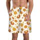 thumbnail image 1 of Fotbe Pumpkin Maple Leaves Trajes de Baño Estampados para Hombre, Shorts de Verano de Secado Rápido, Ropa de Playa, Bañadores-Medium, 1 of 6