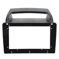 thumbnail image 2 of Dash Stereo Bezel, Easy Installation 9in Car Stereo  Fascia Seamless Fit Durable ABS Wearproof  For Modification, 2 of 8