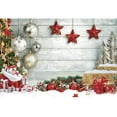 thumbnail image 3 of SUNOLIFE Merry Christmas Backdrop Banner Winter Xmas Tree Photo Background 6x4ft, 3 of 3