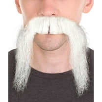HPO Men's Synthetic Hair Mustache Cosplay Facial Hair