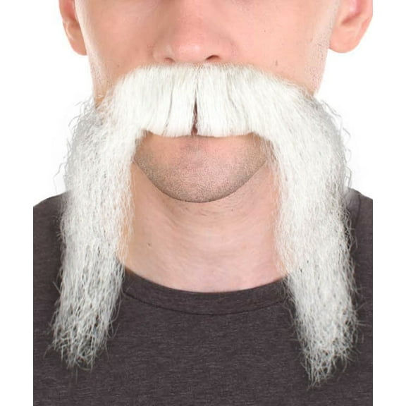 HPO Men's Synthetic Hair Mustache Cosplay Facial Hair