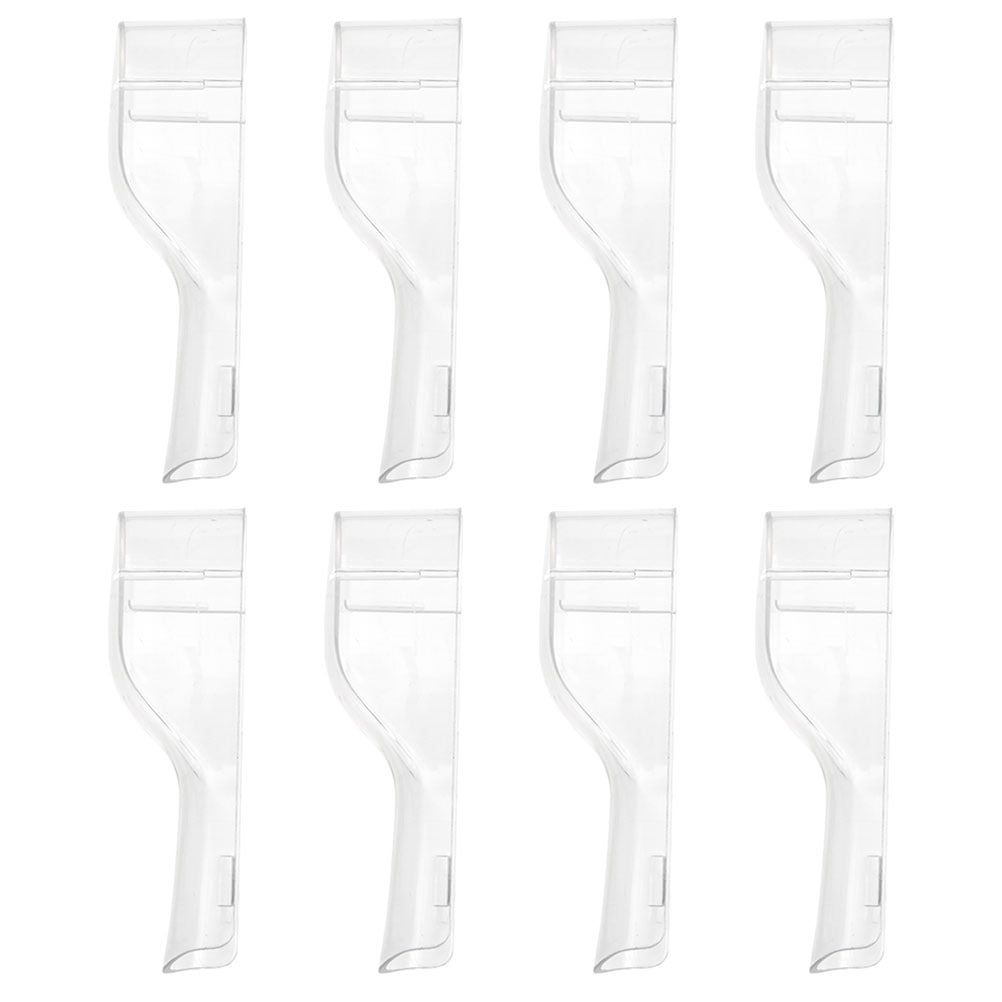 NUOLUX 8Pcs Plastic Toothbrush Head Covers Toothbrush Protective Cap