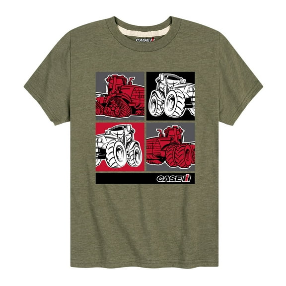 Case IH - Tractor Grid - Youth Short Sleeve Graphic T-Shirt