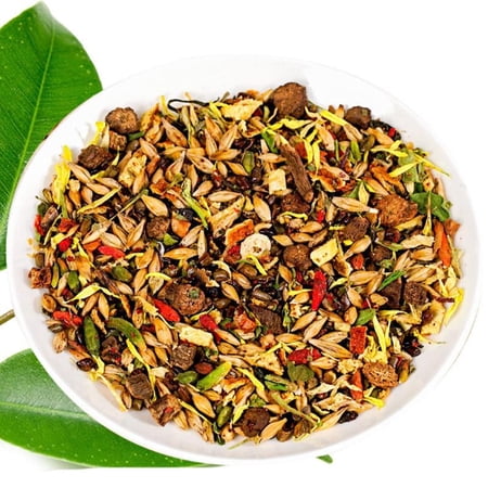 FullChea - Chrysanthemum Cassia Seed Tea, 30 Teabags, 5g/bag - Burdock Root, Goji Berries, Osmanthus, Honeysuckle Combination Herbal Tea