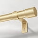 thumbnail image 1 of Barra de cortina IFELS Heavy Duty de 70-120 cm de metal dorado para ventanas, 1 of 7
