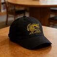 thumbnail image 6 of Iranian Lion & Sun Emblem Washed Baseball Cap, Adjustable Unisex Hat for Men & Women (Multi-Color Options), 6 of 6