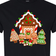thumbnail image 4 of Inktastic Gingerbread House Christmas T-Shirt, 4 of 5