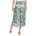 thumbnail image 2 of Vince Painted Floral Smocked Skirt Herb MD (Women's 8-10), 2 of 2