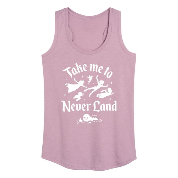 Disney - Peter Pan - Take Me to Neverland - Women's Racerback Tank Top