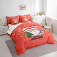 thumbnail image 3 of Castle Fairy Kids Children Teens Cartoon Gnome Bedding Comforter Set 7 Pieces,Merry Christmas Full Bedding Set Lightweight,Happy New Year Fitted Sheet Flat Sheet,Ultra Soft Home Decor,Reversible, 3 of 8