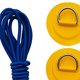 thumbnail image 3 of 6Pcs Durable Kayak Barco inflable Canoa D- Patch / Pad & Rope Set Amarillo Sunnimix Parche de anillo en D para kayak, 3 of 8