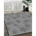 thumbnail image 3 of Ahgly Company Machine Washable Indoor Rectangle Transitional Smokey Gray Area Rugs, 5' x 8', 3 of 7